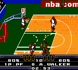 NBA In the Zone 2000 (Europe) In game screenshot